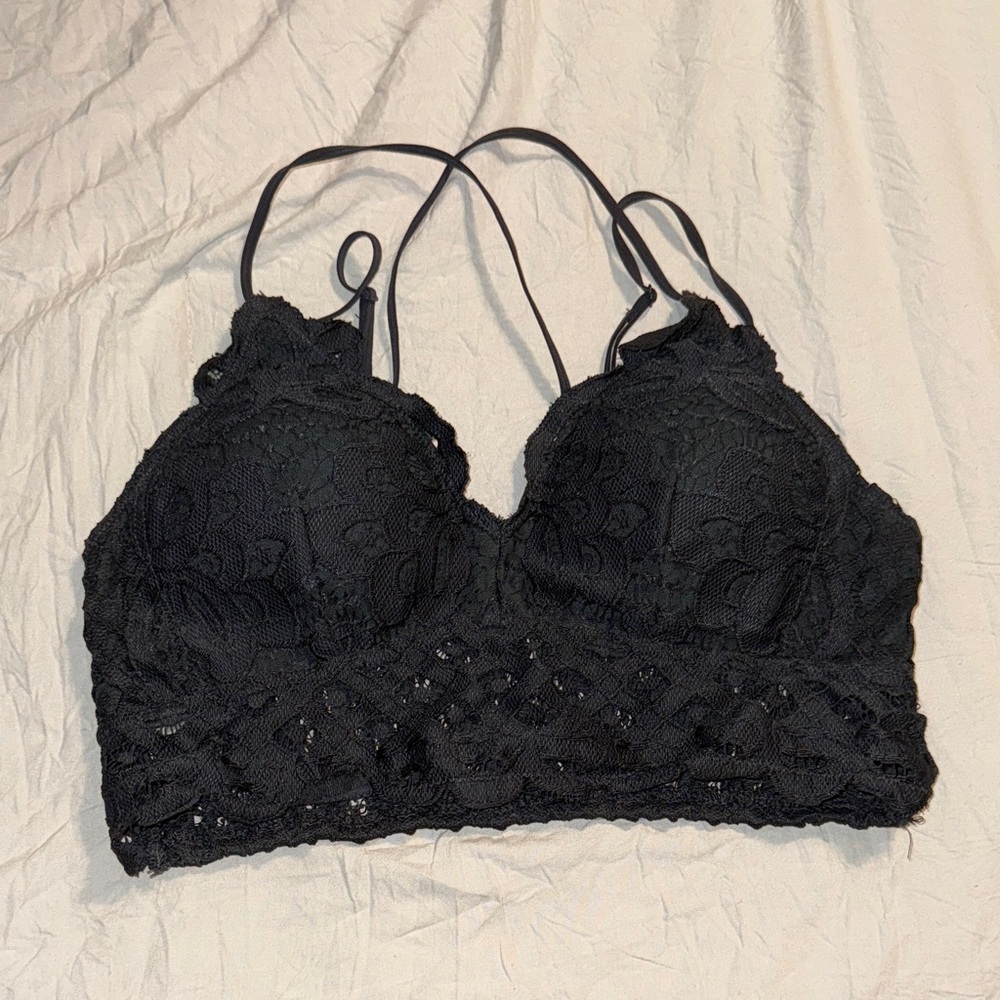 Wishlist Black Lace Bralette